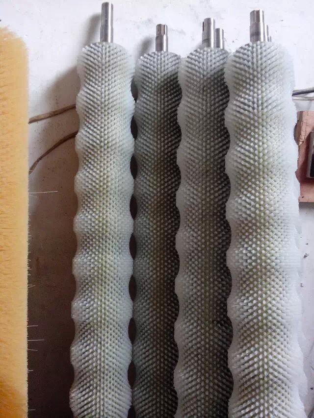 尼龍刷輥白色