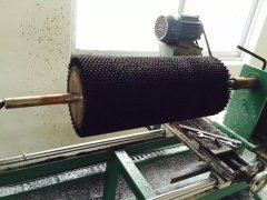 黑絲尼龍毛刷輥